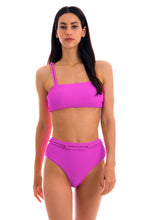 Charger l&#39;image dans la galerie, Model Front: Rio De Sol Bas Bottom St-Tpz-Pink Hotpant-High
