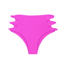 Charger l&#39;image dans la galerie, Product Front: Rio De Sol Bas Bottom Vita-Pink High-Waist-Spin
