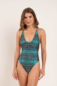 Model Front: Rio De Sol Une Pièce Brisa Sunny
