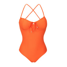 Charger l&#39;image dans la galerie, Product Front: Rio De Sol Une Pièce Dots-Orange Julia

