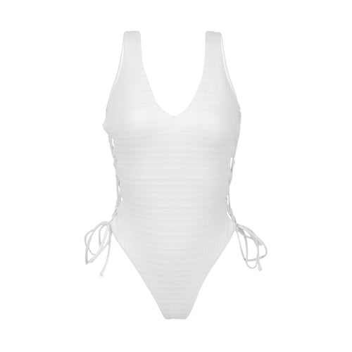 Product Front: Rio De Sol Une Pièce Memphis-White Zoe