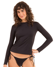 Charger l&#39;image dans la galerie, Gallery: Rio De Sol Haut Nero Rash-Guard
