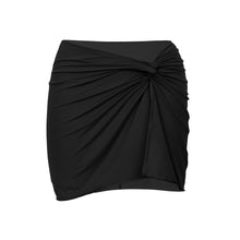Charger l&#39;image dans la galerie, Product Front: Rio De Sol Jupe De Page Nero Skirt-Knot
