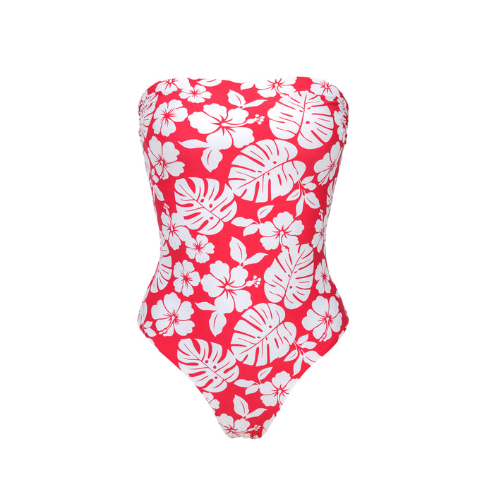 Product Front: Rio De Sol Une Pièce Pua-Hibiscus Aloha