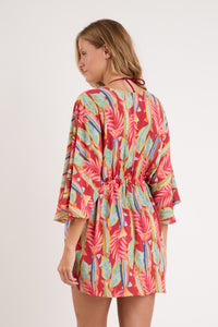 Image 08: Rio De Sol Robe De Plage Sea-Bloom Kaftan Bel