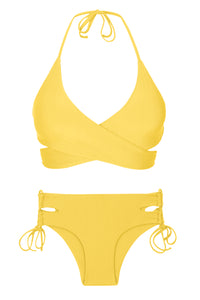 Product Front: Rio De Sol Ensemble Set Amarelo Kate Madrid