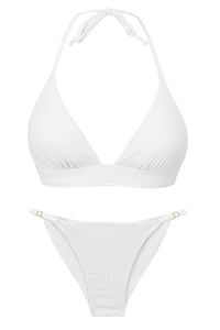 Product Front: Rio De Sol Ensemble Set Bora-White Tri-Cos Cheeky-Fixa