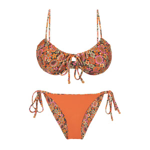 Product Back: Rio De Sol Ensemble Set Bouquet Balconet-Tie Ibiza-Comfy