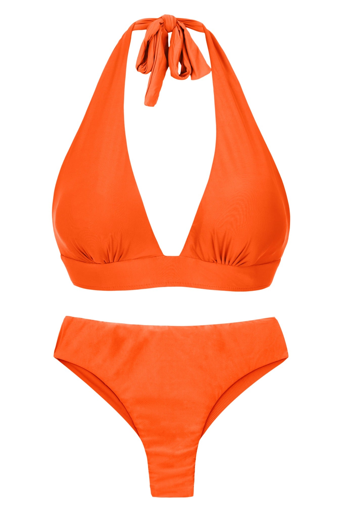 Product Front: Rio De Sol Ensemble Set Calendula Halter-Cos Ciao