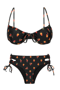 Product Front: Rio De Sol Ensemble Set Cashew Balconet-Tie Madrid