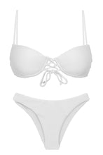 Charger l&#39;image dans la galerie, Product Front: Rio De Sol Ensemble Set Cotele-Branco Balconet-Pushup Lisboa
