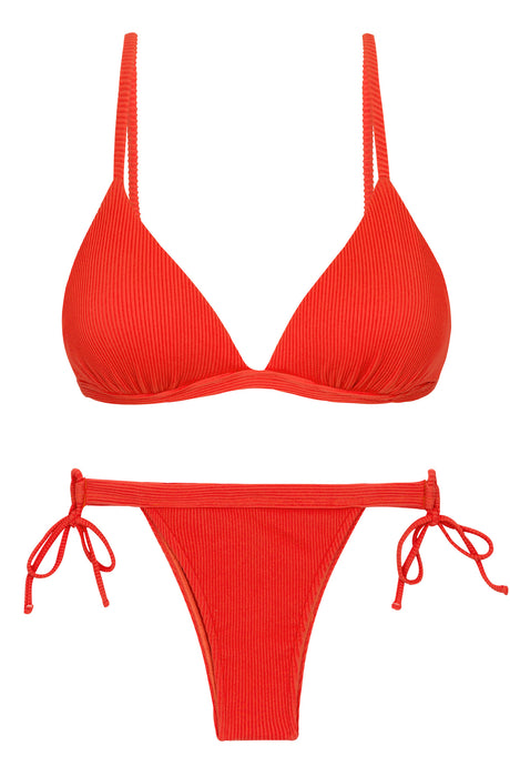 Product Front: Rio De Sol Ensemble Set Cotele-Tomate Tri-Fixo Rio