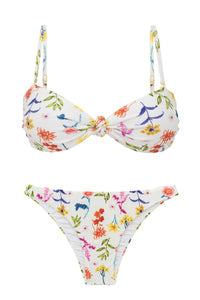 Product Front: Rio De Sol Ensemble Set Countryside Bandeau-Joy Leblon