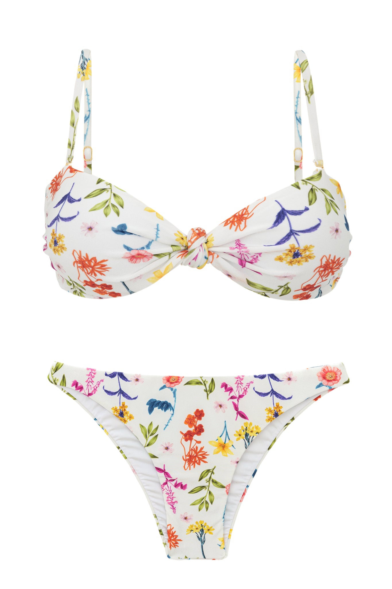 Product Front: Rio De Sol Ensemble Set Countryside Bandeau-Joy Leblon