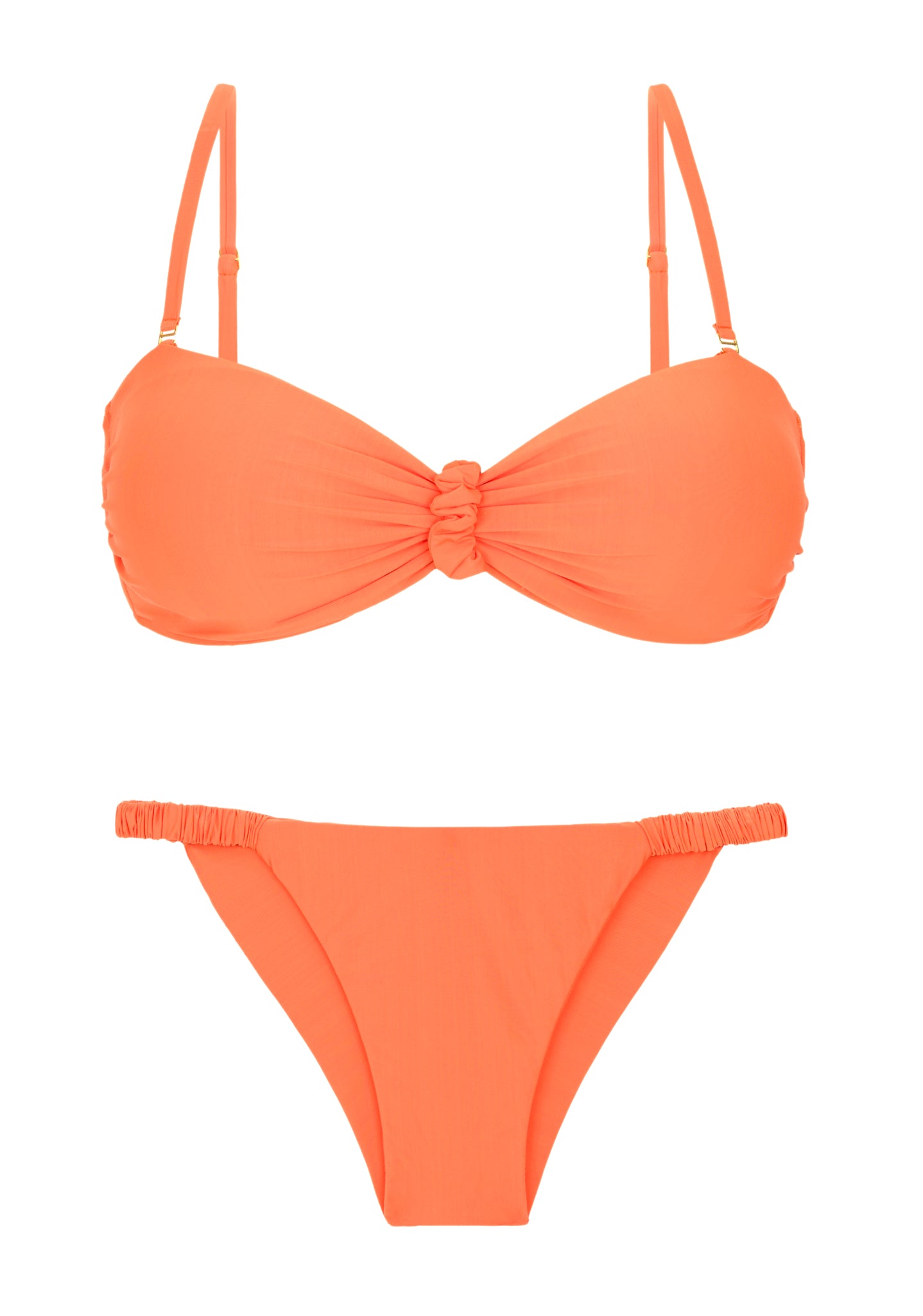 Product Front: Rio De Sol Ensemble Set Dende Bandeau-Crispy Cheeky-Crispy