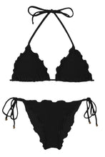 Charger l&#39;image dans la galerie, Product Front: Rio De Sol Ensemble Set Dots-Black Frufru
