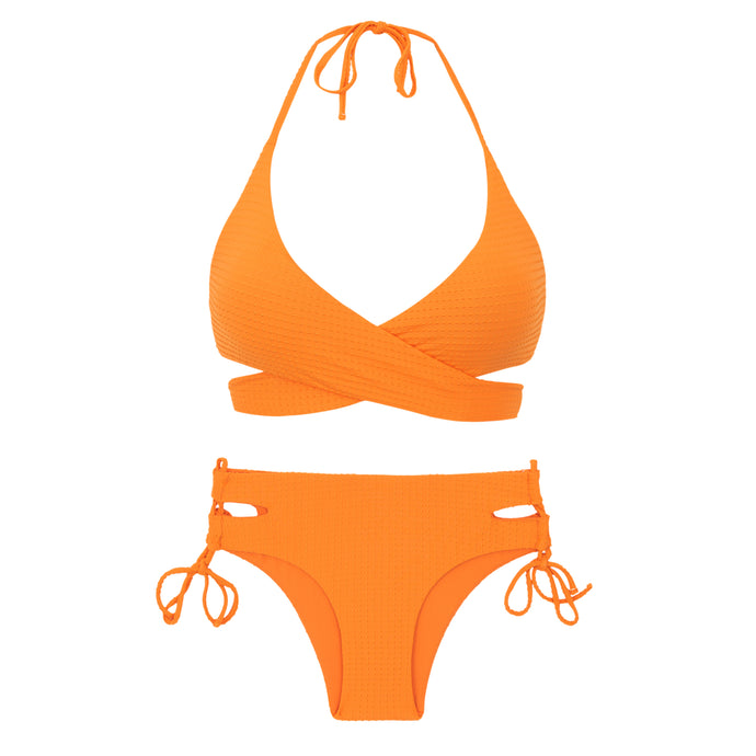 Product Front: Rio De Sol Ensemble Set Dots-Mango Kate Madrid