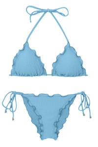 Product Front: Rio De Sol Ensemble Set Dots-Sky Frufru