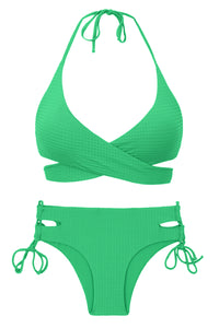 Product Front: Rio De Sol Ensemble Set Dots-Tambourine Kate Madrid
