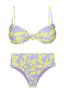 Product Front: Rio De Sol Ensemble Set Glow Bandeau-Joy Hotpants