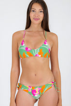 Charger l&#39;image dans la galerie, Gallery: Rio De Sol Ensemble Set Green-Bloom Bralette Madrid
