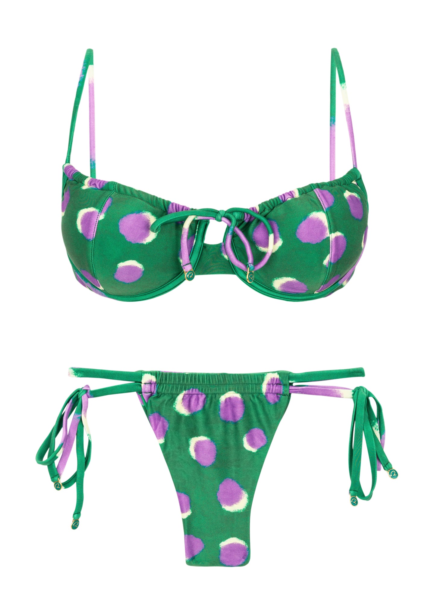Product Front: Rio De Sol Ensemble Set Happiness Balconet-Tie Pipa