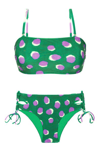 Product Front: Rio De Sol Ensemble Set Happiness Bandeau-Reto Madrid