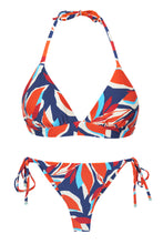 Charger l&#39;image dans la galerie, Product Front: Rio De Sol Ensemble Set Leaves Tri-Cos Cheeky-Micro
