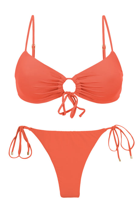 Product Front: Rio De Sol Ensemble Set Light-Peach Mila Ibiza