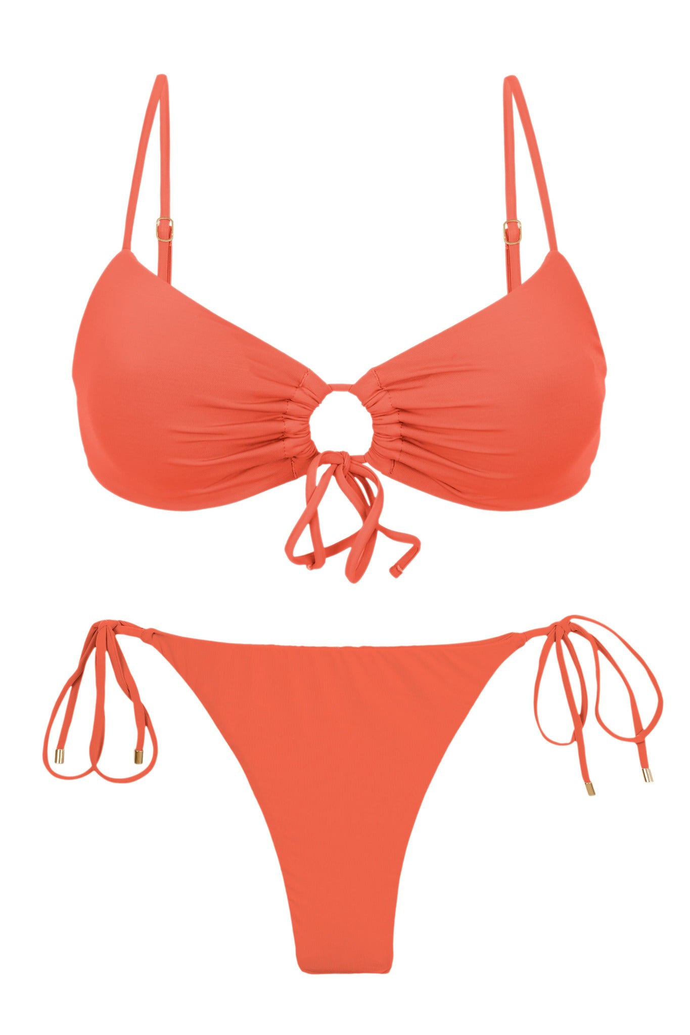 Product Front: Rio De Sol Ensemble Set Light-Peach Mila Ibiza