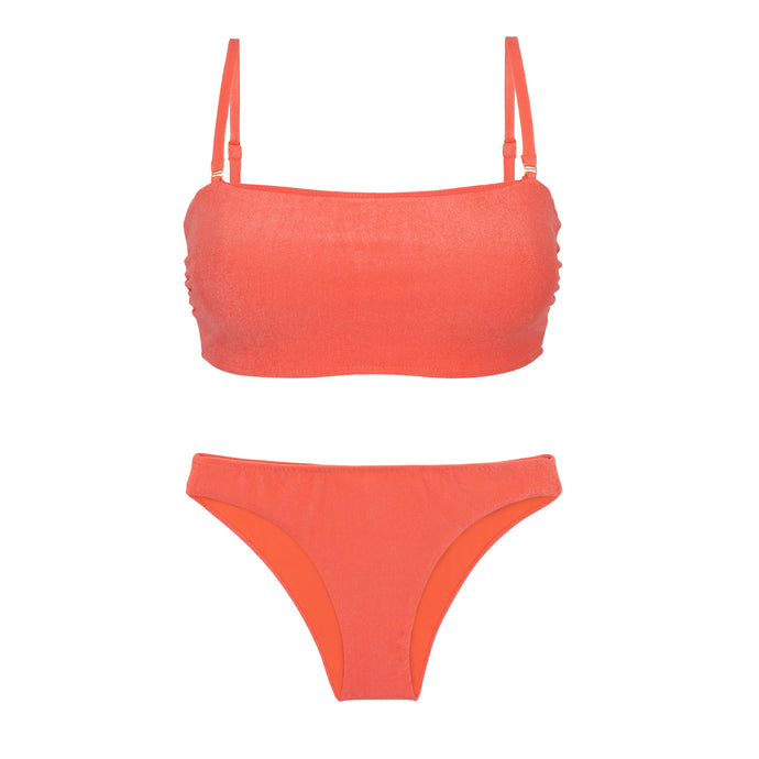 Product Front: Rio De Sol Ensemble Set Malibu-Nina Bandeau-Reto Essential