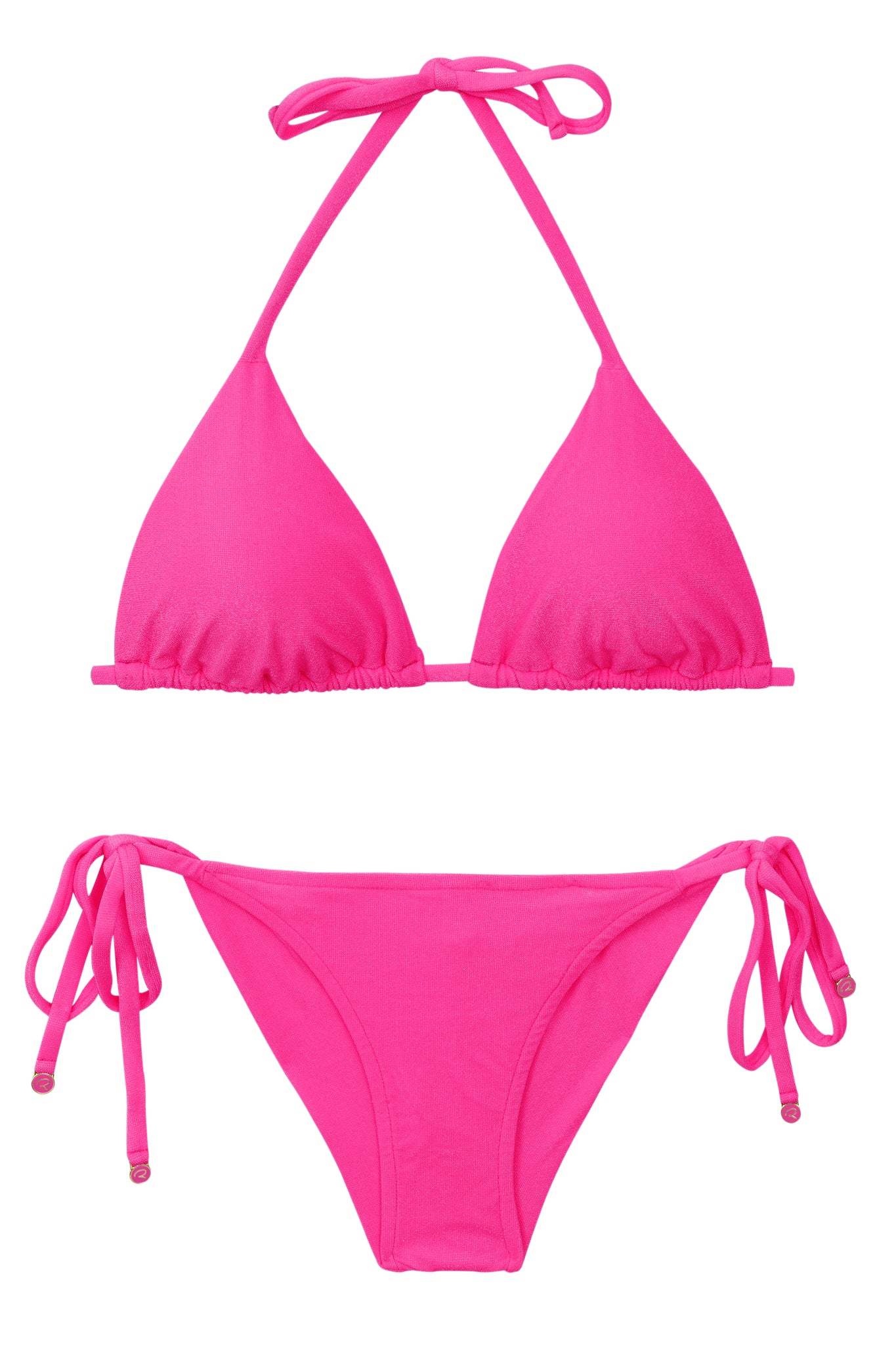 Product Front: Rio De Sol Ensemble Set Malibu-Rosa Tri-Inv Cheeky-Tie