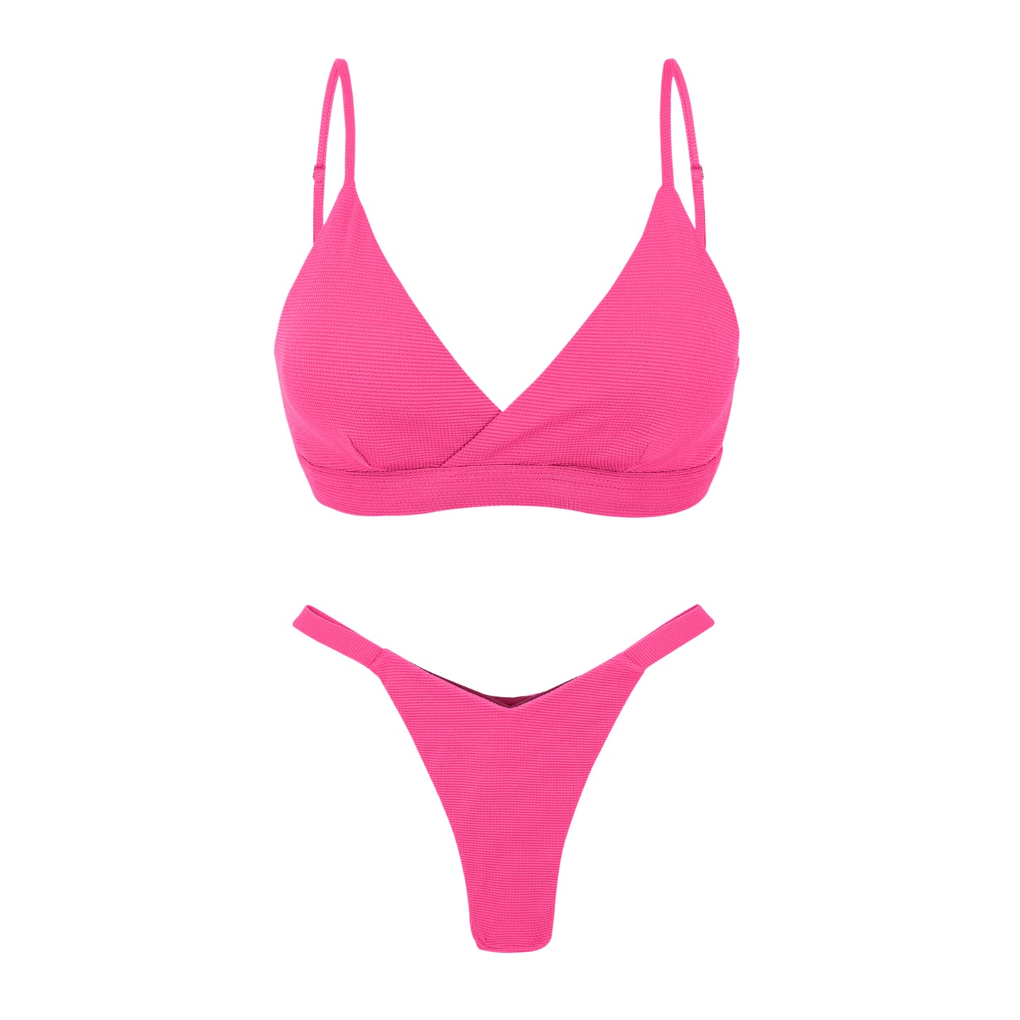 Product Front: Rio De Sol Ensemble Set Mtx-Ultrapink Paola Kiara