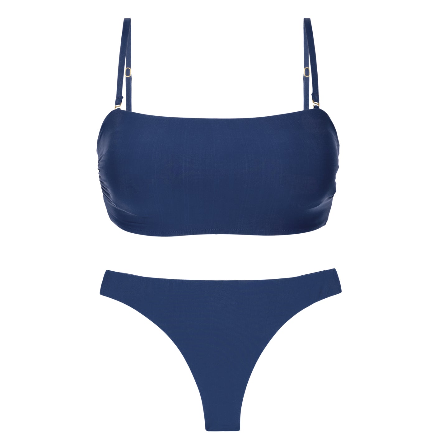 Product Front: Rio De Sol Ensemble Set Navy Bandeau-Reto Nice-Fio