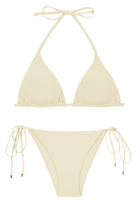 Product Front: Rio De Sol Ensemble Set Off-White Tri-Inv Lacinho