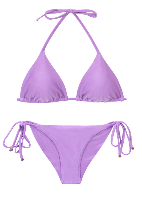 Product Front: Rio De Sol Ensemble Set Orchid Tri-Inv Cheeky-Tie