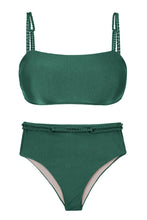 Charger l&#39;image dans la galerie, Product Front: Rio De Sol Ensemble Set Palace Bandeau-Reto Hotpants
