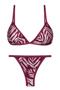 Product Front: Rio De Sol Ensemble Set Palms-Vine Tri-Fixo California