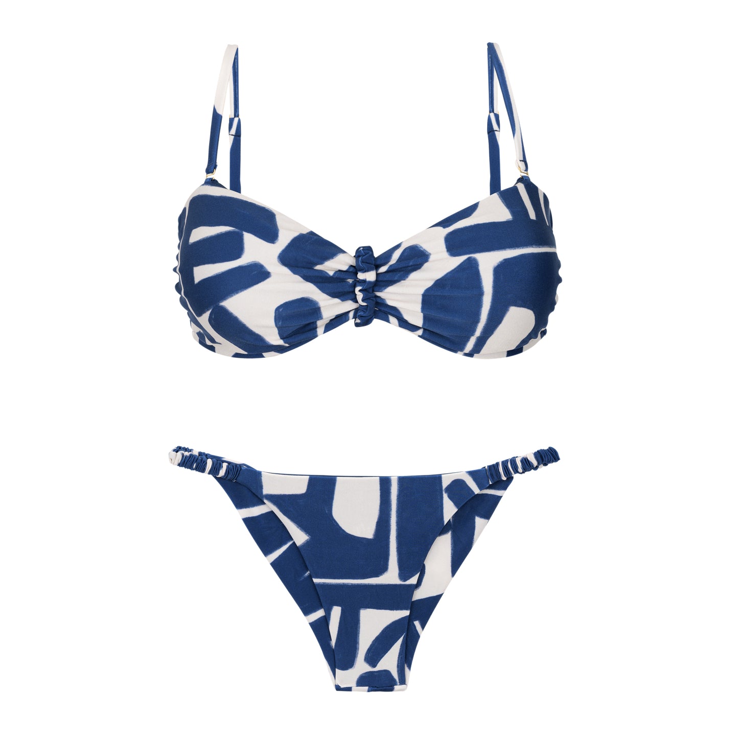 Product Front: Rio De Sol Ensemble Set Pottery Bandeau-Crispy Cheeky-Crispy