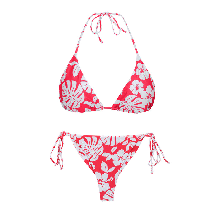 Product Front: Rio De Sol Ensemble Set Pua-Hibiscus Kauai Kaleia