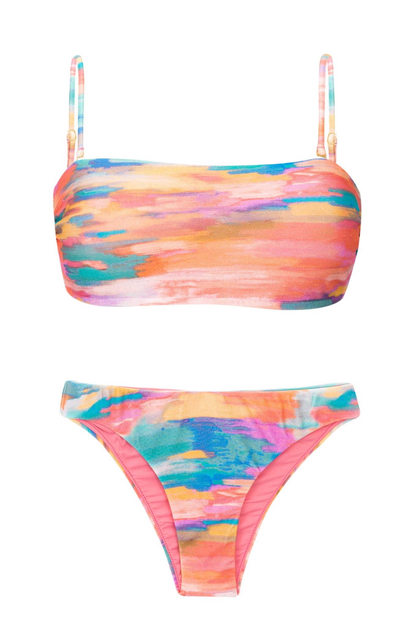 Product Front: Rio De Sol Ensemble Set River Bandeau-Reto Essential