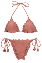 Charger l&#39;image dans la galerie, Product Front: Rio De Sol Ensemble Set Shimmer-Copper Frufru
