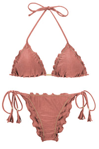 Product Front: Rio De Sol Ensemble Set Shimmer-Copper Frufru