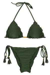 Product Front: Rio De Sol Ensemble Set Shimmer-Croco Frufru