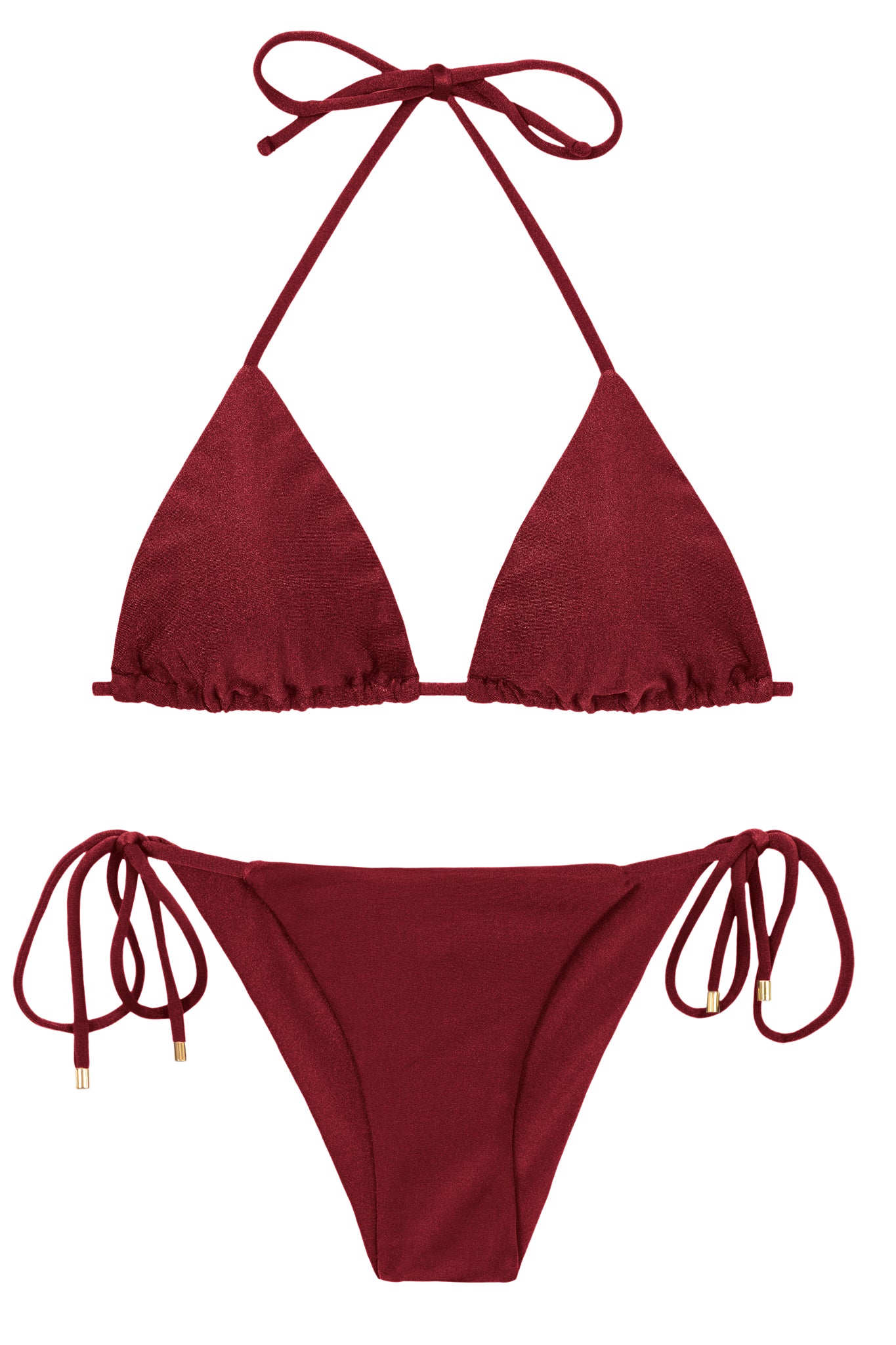 Product Front: Rio De Sol Ensemble Set Shimmer-Divino Tri-Inv Cheeky-Tie