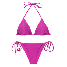 Charger l&#39;image dans la galerie, Product Front: Rio De Sol Ensemble Set Shimmer-Gaia Tri-Inv Cheeky-Tie
