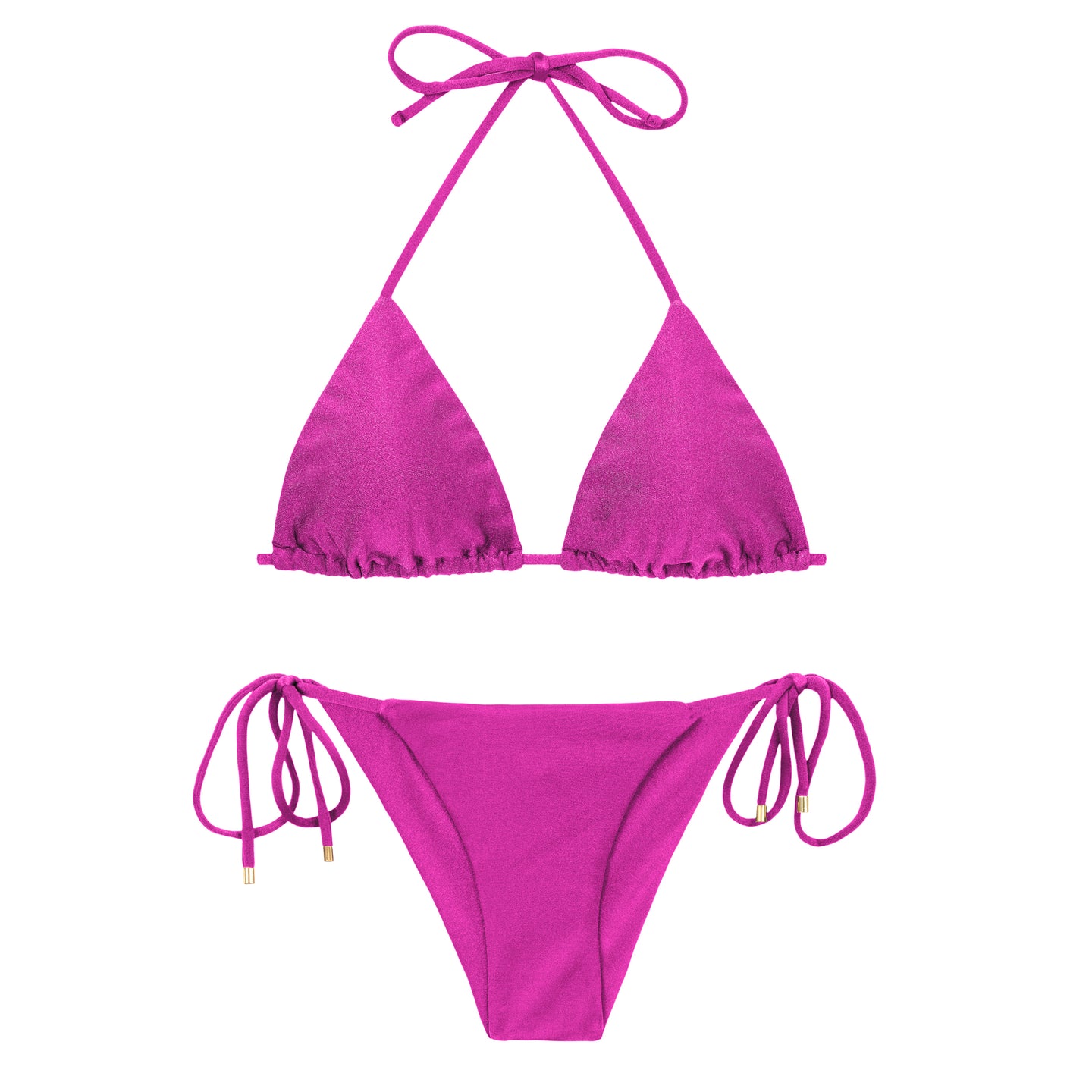 Product Front: Rio De Sol Ensemble Set Shimmer-Gaia Tri-Inv Cheeky-Tie
