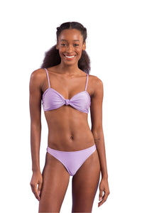 Model Front: Rio De Sol Ensemble Set Shimmer-Harmonia Bandeau-Joy Essential