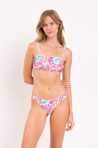 Image 07: Rio De Sol Ensemble Set Splash Bandeau-Reto Highleg