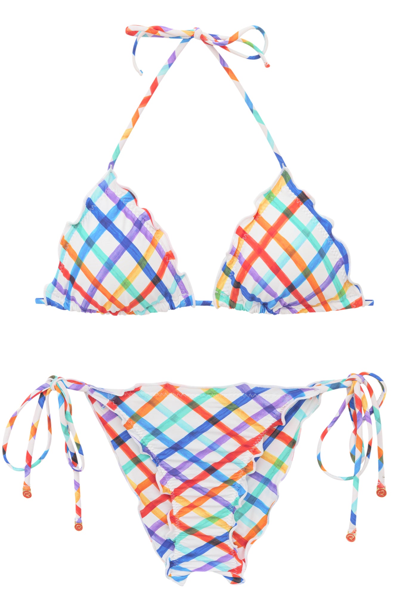 Product Front: Rio De Sol Ensemble Set Square Frufru